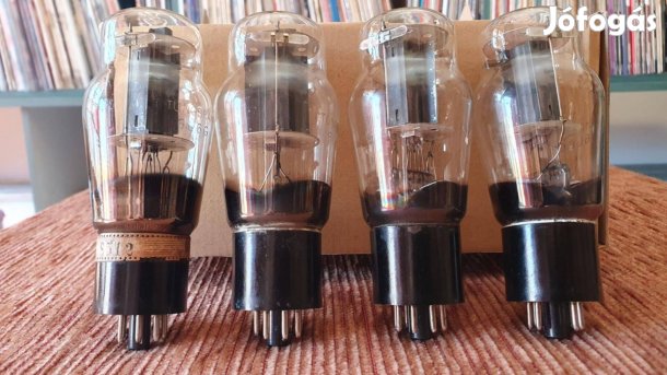 TUNGSRAM 6L6G (quartet) hegesztett fekete anódos (coke bottle forma)