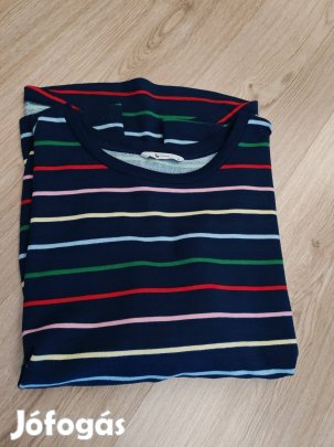 TU csíkos női vékonykötött pulóver