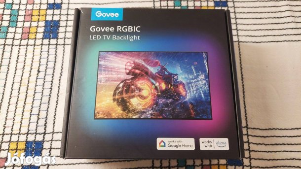 TV LED szalag Govee Rgbic LED TV Backlight H6168 új