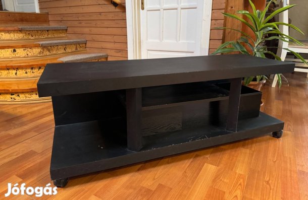 TV állvány, fekete, IKEA