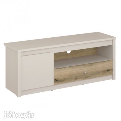 TV-állvány, kasmír/evoke tölgy, KAROS 1D1S/130