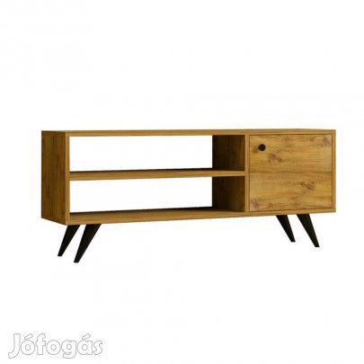 TV-állvány multifunkciós médiaállvány 120x30x50 cm barna FUR1873-1