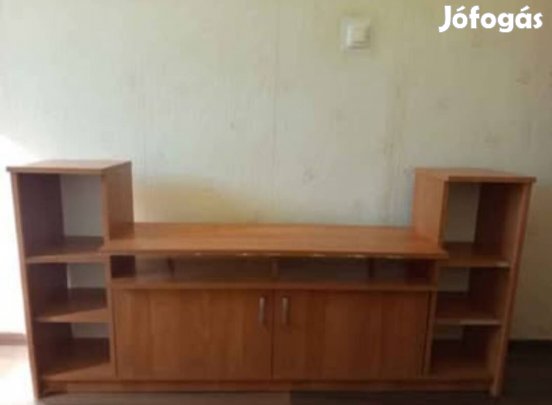 TV állvány polcos szekrény könyvespolc Jysk újszerű 