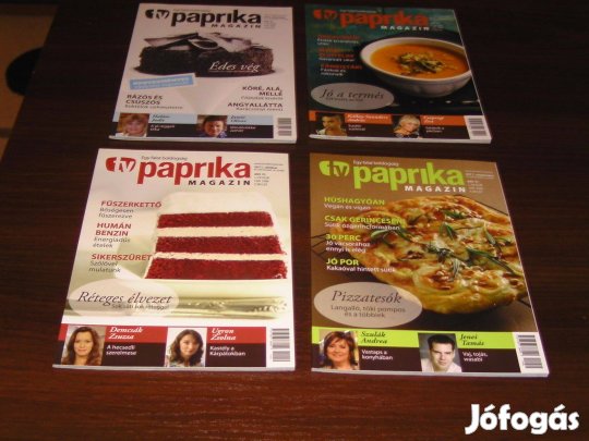 TV paprika régi főzős magazin