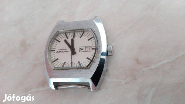 TV tokos dátumos Ruhla Avantgarde ritka karóra