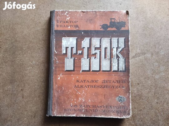 T 150K traktor alkatrészkatalógus
