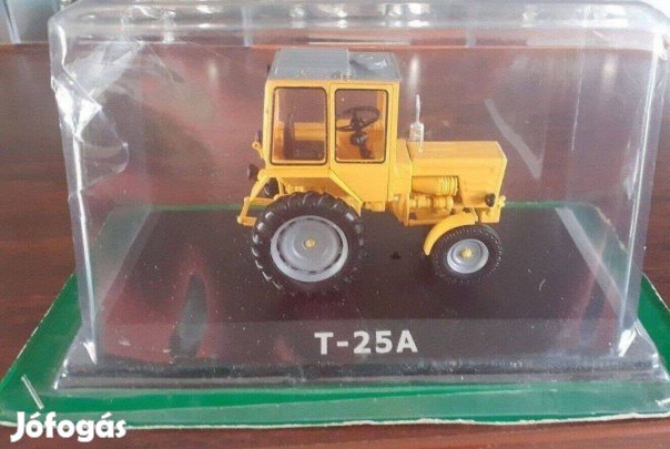 T 25-A sarga traktor kisauto modell 1/43 Eladó