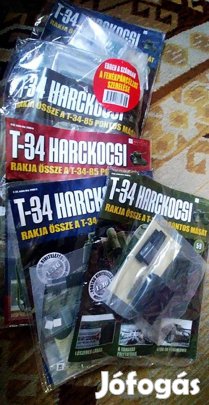 T-34 Harckocsi magazin bontatlan részenként eladó