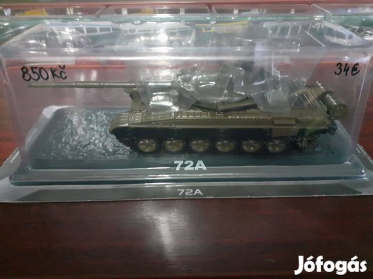 T 72 A "Tanki dea" tank kisauto modell 1/43 Eladó