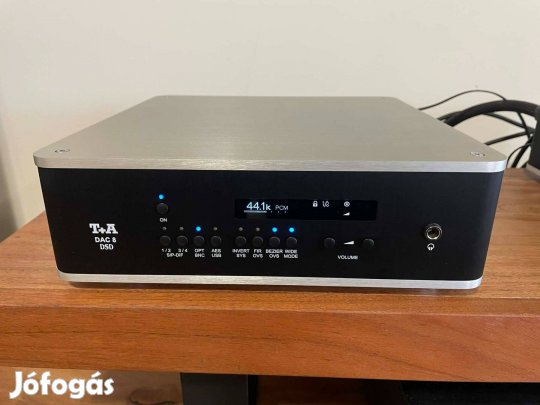 T+A DAC8 DSD és AMP8 Sztereó végerősítő