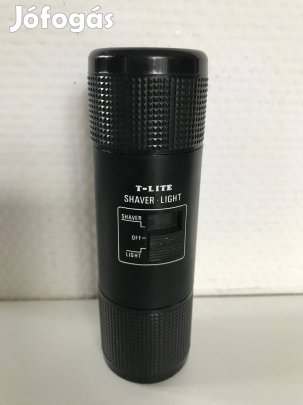 T-LITE tábori borotva + lámpa