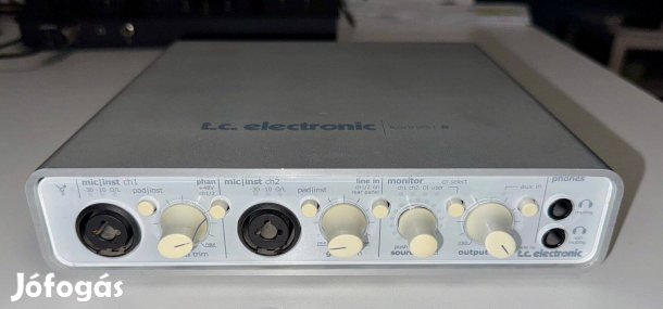 T.c. electronic konnekt 8 professzionális Firewire audio interfész