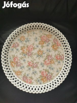 Tâlca virágmintás 