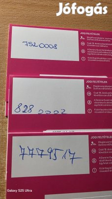 T mobil könyű telefonszámok 752.0008.828.0002.777.95.17.