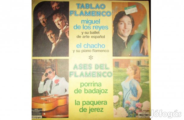 Tablao Flamenco dupla bakelit hanglemez eladó