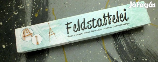 Tábori ***Új*** Festőállvány-bontatlan / háromlábú fa