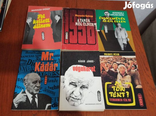 Tabu könyvek sorozat könyvcsomag / 6 db könyv