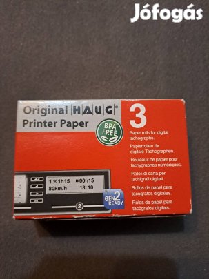 Tachográf szalag.