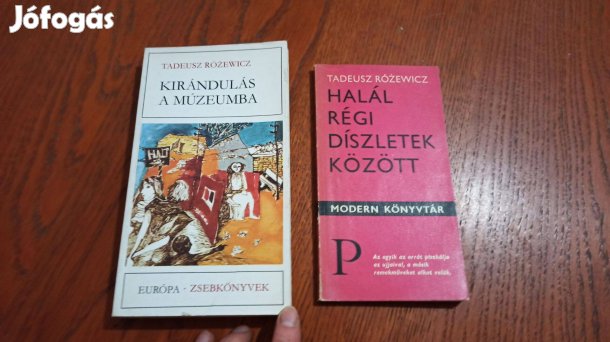 Tadeusz Różewicz könyvek