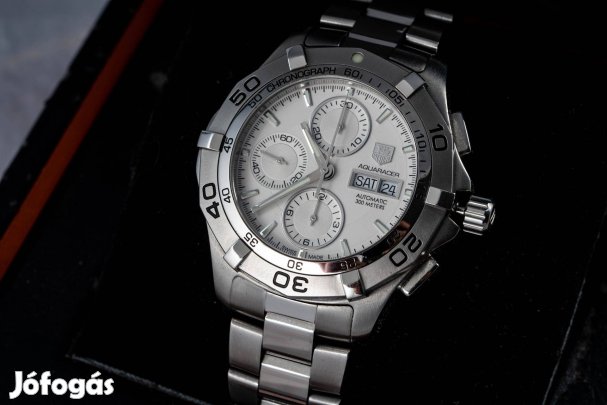 Tag Heuer Aquaracer Day-Date White