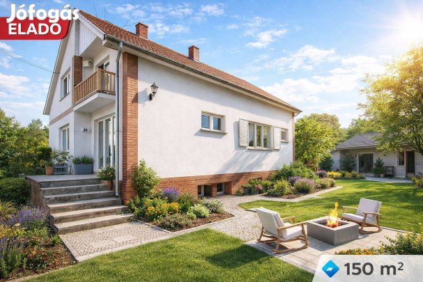 Tágas családi otthon, ahol a fény és a lehetőség találkozik!