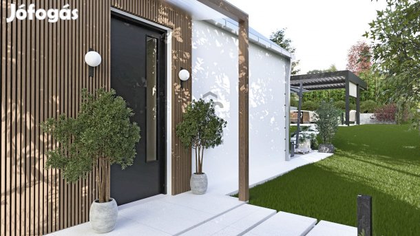 Tahitótfalui eladó új építésű könnyűszerkezetes családi ház