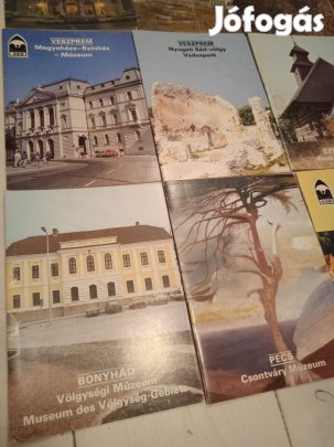 Tájak-Korok-Múzeumok Kiskönyvtára kiadványok