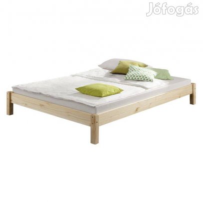 Tajfun 120 x 200 fenyő futonágy (natúr lakk) 71039