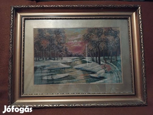 Tájkép keretben