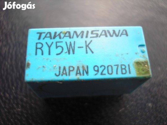 Takamisawa relé , RY5WK , 5 V DC , 2 morze , használt