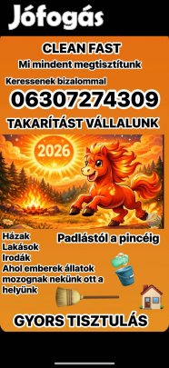 Takarítást Vállalunk Számlával