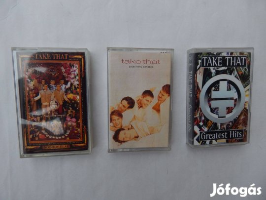 Take That Műsoros Audió Kazetták 3 Darabos Szett Eredeti