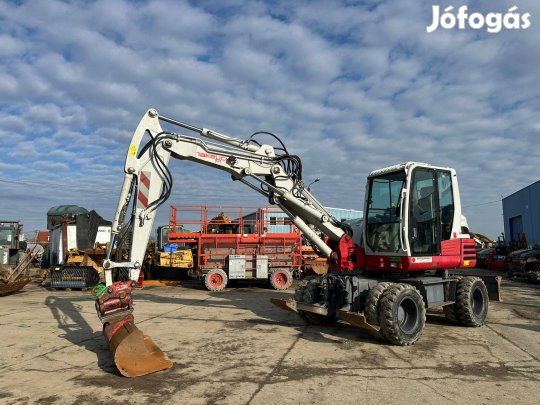 Takeuchi TB295W gumikerekes kotró