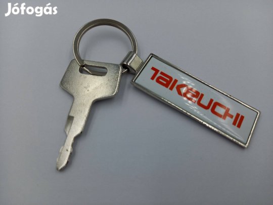 Takeuchi munkagép kulcs