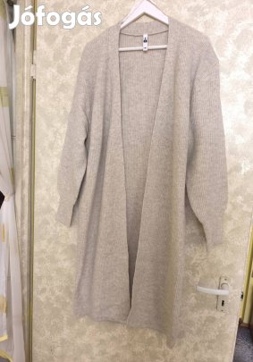 Takko Fashion Ever me drapp szép kötött kardigán