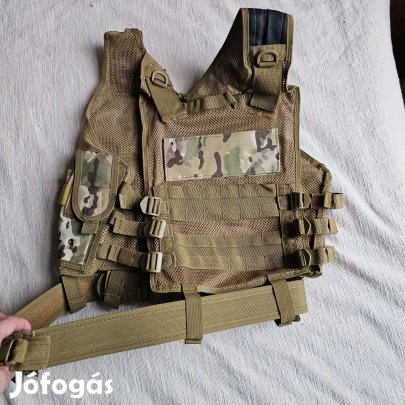 Taktikai paintball mellény xl/xxl-es méret molle rendszerü hozzá tarto