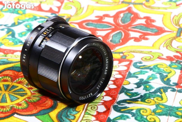 Takumar smc f2 35mm m42 objektív 