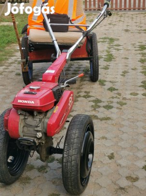 Talajmaró kis tarktor, pótkocsival eladó