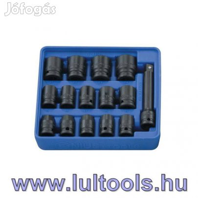 Tálcás légkulcsfej készlet 10-24mm 1/2 15 részes