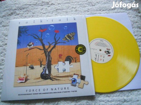 Talk Talk : Force of nature LP ( NM/NM) Yellow Vinyl