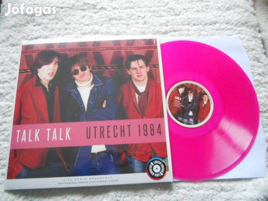 Talk Talk : Utrecht 1984 LP ( NM/NM) Pink Vinyl