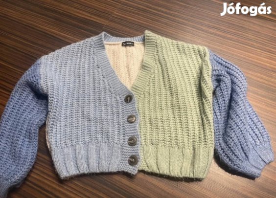 Tally Weijl vidám színes kardigán kötött pulóver