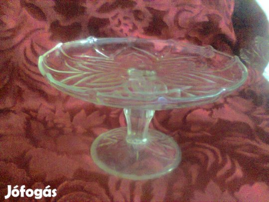 Talpas tortatál, üveg