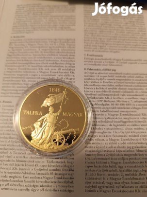 Talpra magyar emlékérem eladó