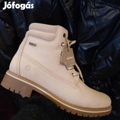 Tamaris 37-es (Teljesen új,bőr, gyapjúbéléses, vízálló)