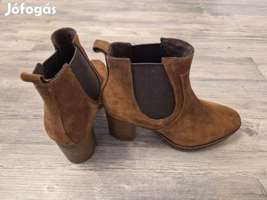 Tamaris bőr bokacsizma 37