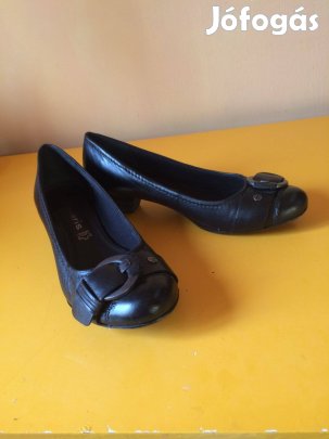 Tamaris bőrcipő 39-es