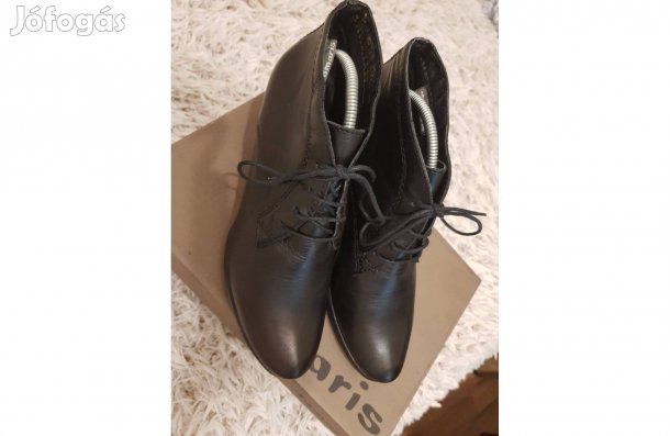 Tamaris fekete bőrcipő eladó