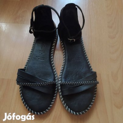 Tamaris fekete női szandál 40