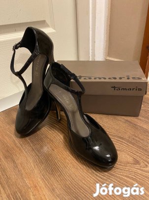 Tamaris magassarkú alkalmi cipő (40-es)